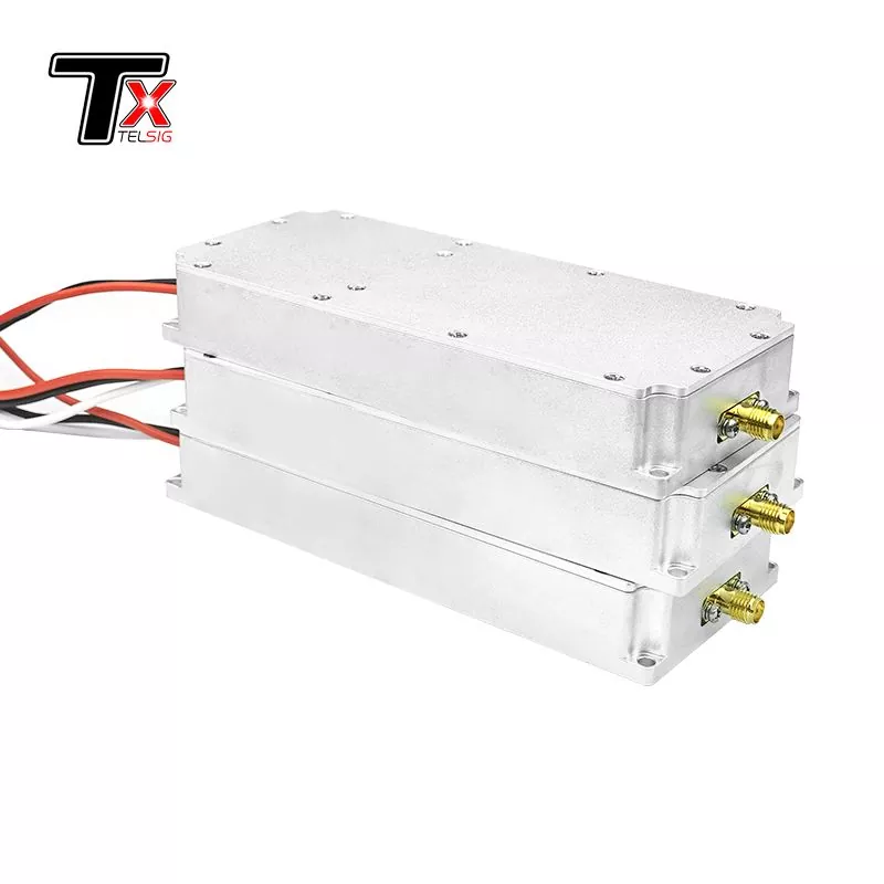 GaN সার্কুলেটর সহ 50W 2.4G 1.2G UAV রেডিও সিগন্যাল ব্লকিং মডিউল